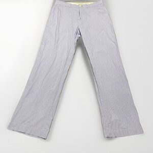 Polo Golf Ralph Lauren Pants Mens 34x32 Blue Mini‎ Check Preppy Chino